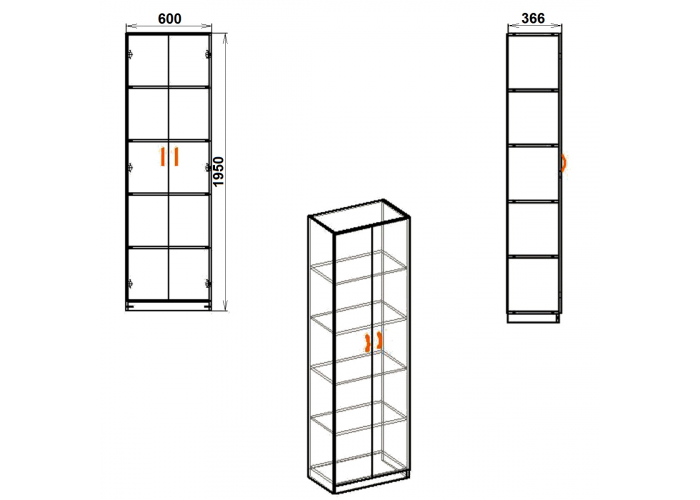 Шкаф Победа КШ-7