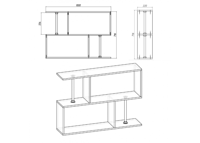 Полка Победа П-9