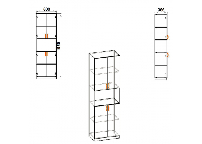 Шкаф Победа КШ-5