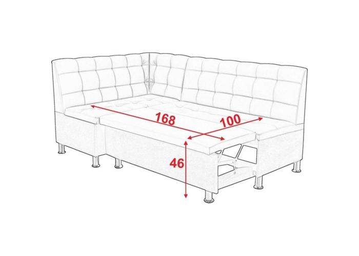Кухонный уголок Победа Бэст со спальным местом