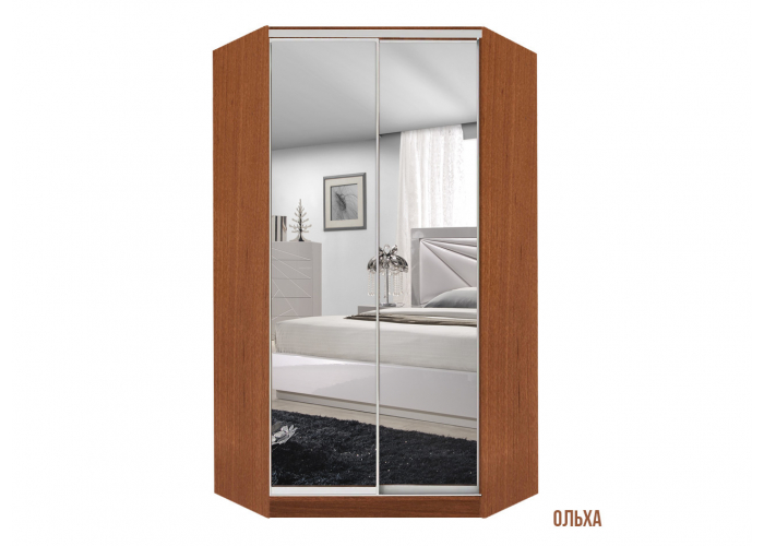 Шкаф-купе угловой Победа 130х130х240 ЗЗ