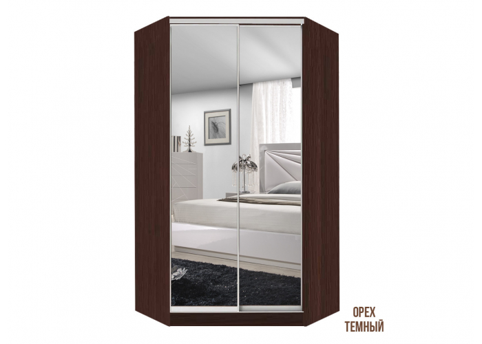 Шкаф-купе угловой Победа 130х130х240 ЗЗ