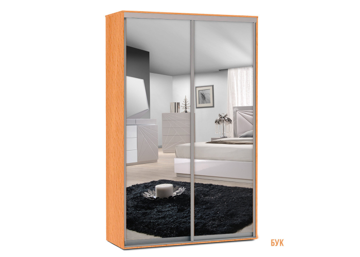 Шкаф-купе Победа 130х60х240 ЗЗ